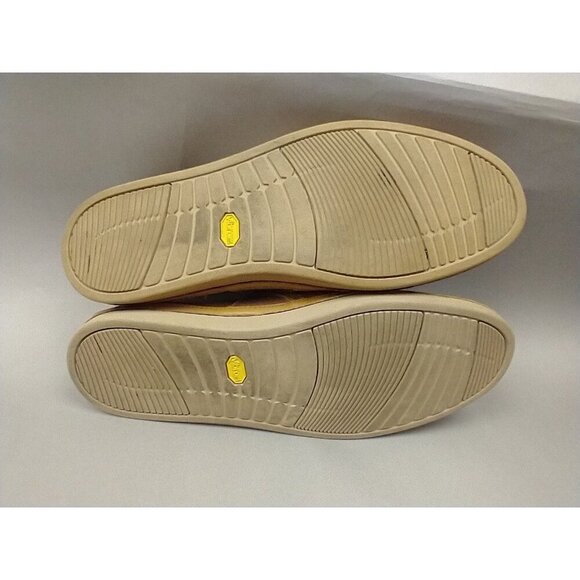 UGG Australia Reefton Slip On Shoes Mens 11 Leather Tan Vibram Soles Loafers - Picture 9 of 11